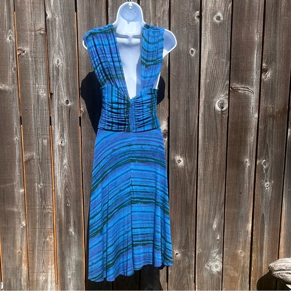 Plenty by Trace Reese blue dress size large - Picture 10 of 17